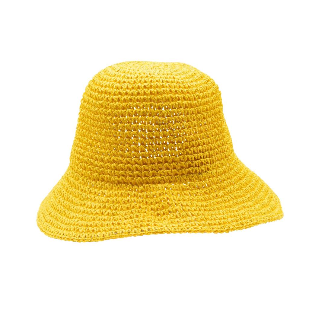 Nomad Sari Floppy Straw Sun Hat – Yellow