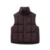 New Winter Stand Collar Versatile Short Vest Fashionable Versatile Cotton Horse Clip Slimming and Fashionable Ladies Jacket
