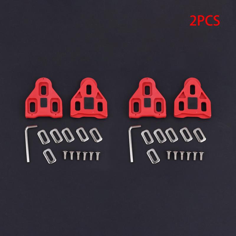 9 Degree Float Cycling Parts Clips Nut Cleats Bicycle Cleats Set Bike Shoes Cleats Pedals Cleat Set Lock Pedal