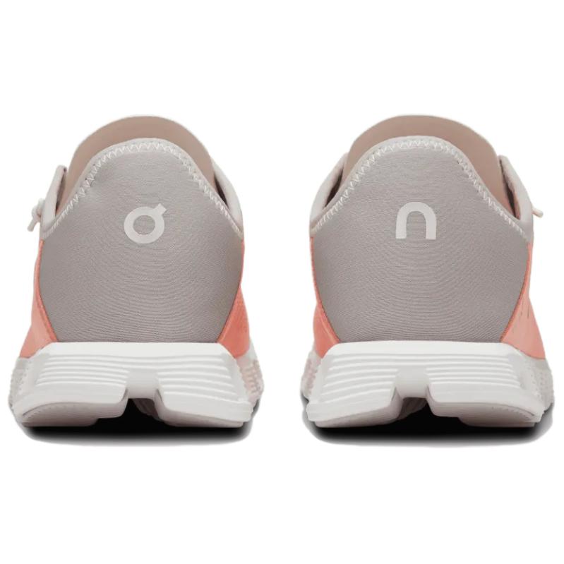 On Cloud 5 Coast Bequeme Sportliche N-Slip Leichte Low-Top Freizeit Laufschuhe Damen Sneaker Flamingo-Rot 3WD10542823