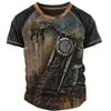 Vintage Motorcycle T Shirts For Men 3d Print Graphics T-shirts For Men Short Sleeve Male Motorcycle Shirts Tee Tops Streetwear