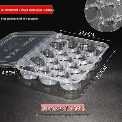 Disposable Dumpling Takeaway Boxes