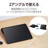 ELECOM iPad Pro 13 Inch (M4) 2024 Model Case, Magnetic Adsorption Type, Ultra-thin, Lightweight, Can Be Changed To 2 Angles, Auto Sleep/auto Wake Up T