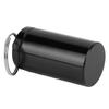 Portable Keychain Medicine Holder Alu um Waterproof Medicine Box Container for Outdoor Travel Camping