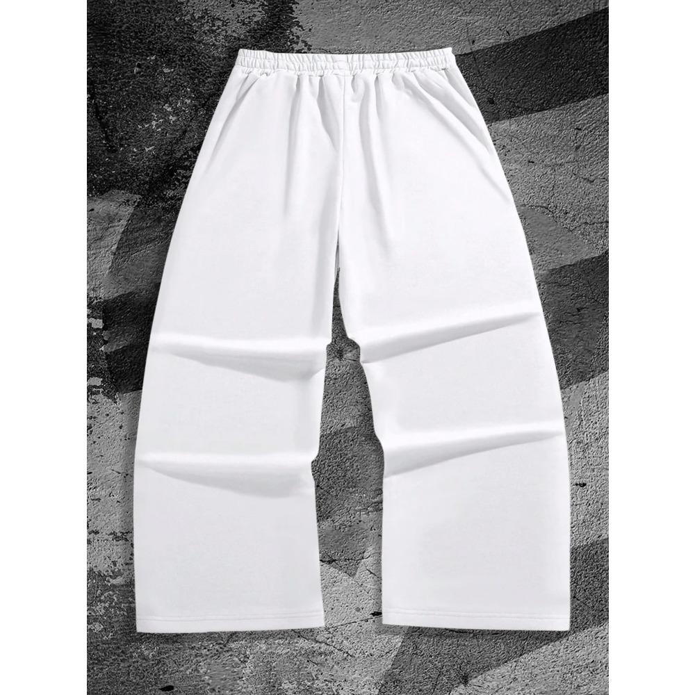 Cool Gothic Men's Casual Jogging Pants, Straight Leg Pants, Campus Autumn New Product Series