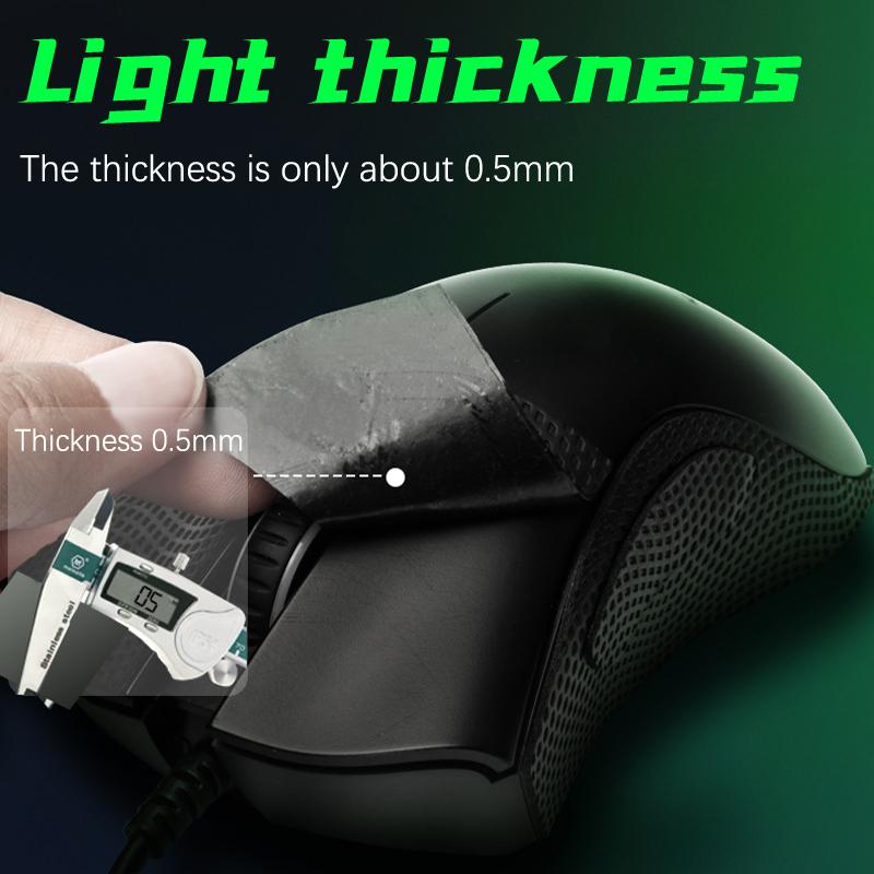 Mouse Anti-Slip Sticker Mouse Grip Tape Skate Handmade Sticker Non Slip Suck Swe