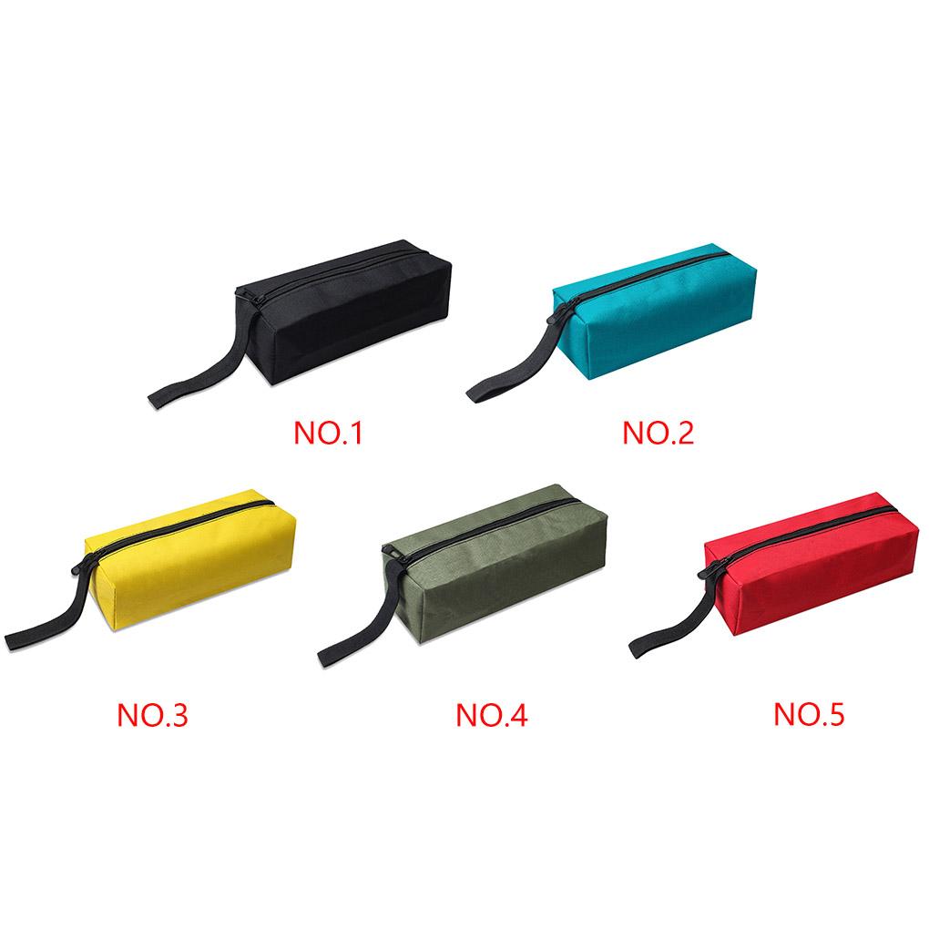 Newest Oxford Cloth Waterproof Storage Bag Screws Nails Drill Bit Organizer Pouch Hand Tool Pack