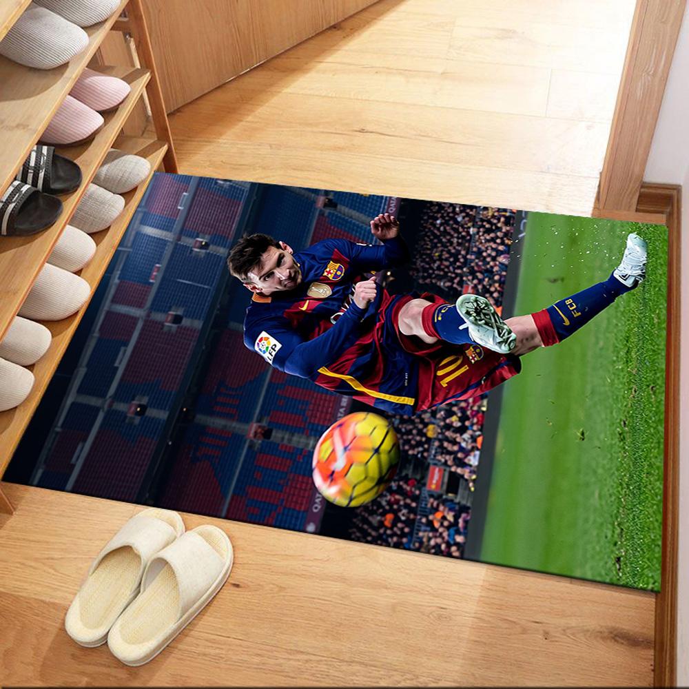 Messi 342 Area Rug Suitable for Balcony Living Rooms Entryway Playrooms Antislip Carpet Office home decor Gift for Festivals