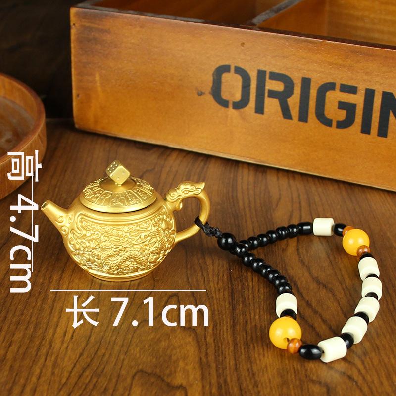 Yuanbao windmill turns metal handicrafts desktop creative wind and water ornament