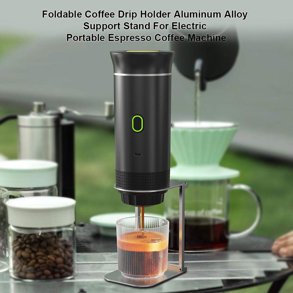 Portable Foldable Coffee Drip Holder, Aluminum Drip Holder, Italian Espresso Machine Bracket, Lightweight Coffee Drip Holder