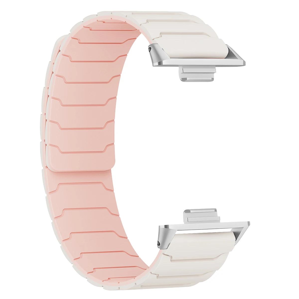 

Magnetic Loop Strap For Huawei Watch Fit4/3/2/1 Silicone Band Sport Bracelet For Huawei Fit3 Fit4 Fit4Pro Replacement Watchband Huawei Watch Fit 3