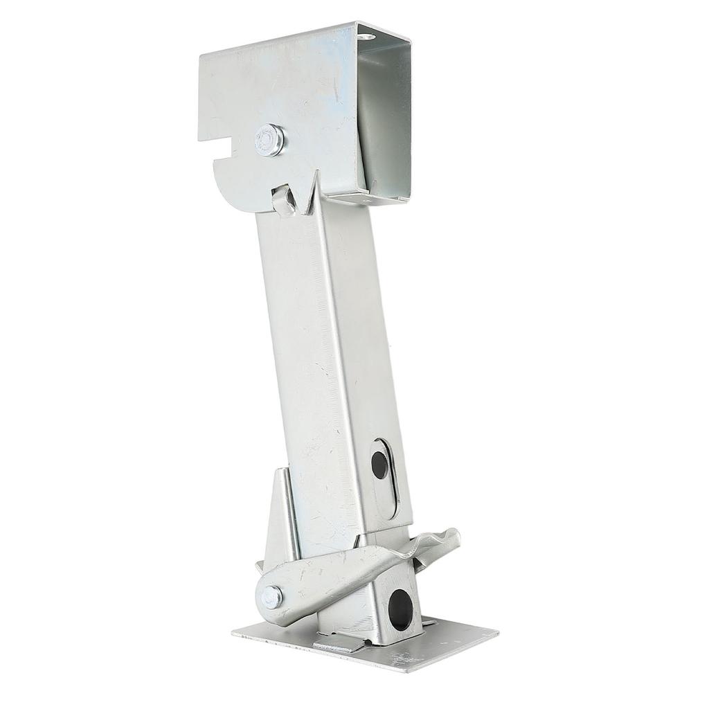 Trailer Swing Down Stabilizer Jack Iron 290 To 455mm Adjustable 650lb Support 1000lb Lifting