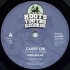 7inch Record FIKIR AMLAK  Carry On RYR7001 Roots Youths Re 2015 UK Reggae Ska  Dub Used