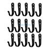 B0KB Carbon Steel Coat Hook Wall Mounted Towel Hanger Robe Hook with Screws