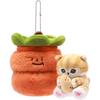 Mofusand Shark Cat Persimmon Head Cover Cat And Peanut Plush Pendant For Kids