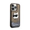 Karl Lagerfeld Liquid Glitter Nft Choupette Head - Etui Iphone 14 Pro Max (Czarny)