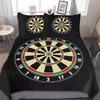 Dart Board Duvet Cover Set,Dartboard Bedding Sets 2/3pcs Skin-friendly Lightning And Flame Comforter Cover Set Full Queen Size