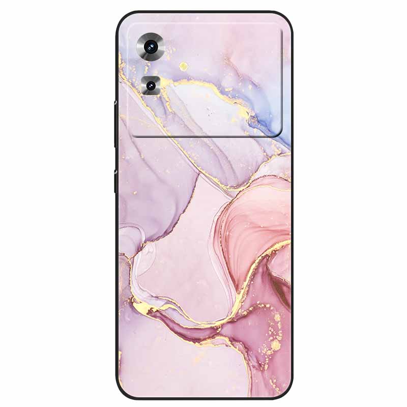 Funda para Teléfono Para Cubot Note 21 Funda Moda Mármol Silicona Suave Cubiertas Traseras Para Cubot Note 21 Protección Carcasas NOTE21 Bolsa Encantadora