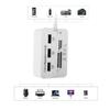 USB 3.0 Hub Card Reader 7-in-1 MS SD M2 TF Multi-in-1 Memory Adapter із швидкістю передачі даних 5 Гбіт/с Захист від перенапруги для Windows