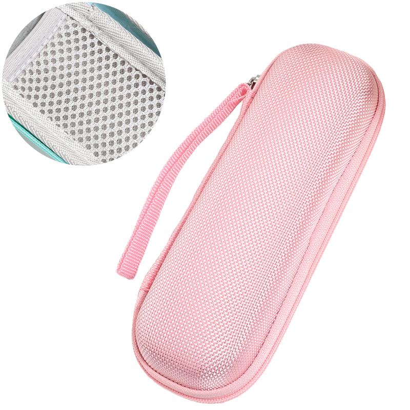 1Pc Case Portable EVA Hard Diabetic Medication Organizer Box Travel Solid Color 17.5x6.5x4.5CM Insulin Pen