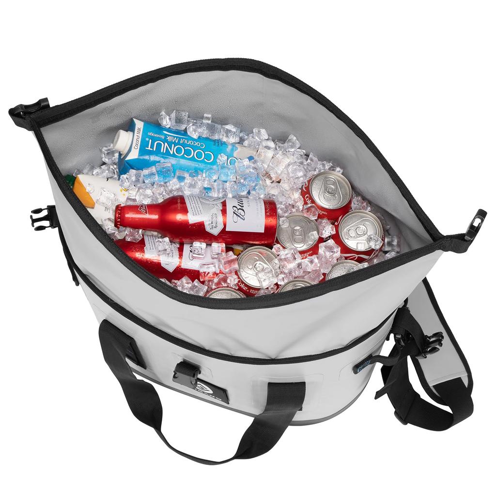 Soft Cooler Box Large 40 Can 15 Liter Waterproof Backpack with and Foldable Portable for Beach Keeps Drinks Cold 24 Hours a Suitable for Easy Opening