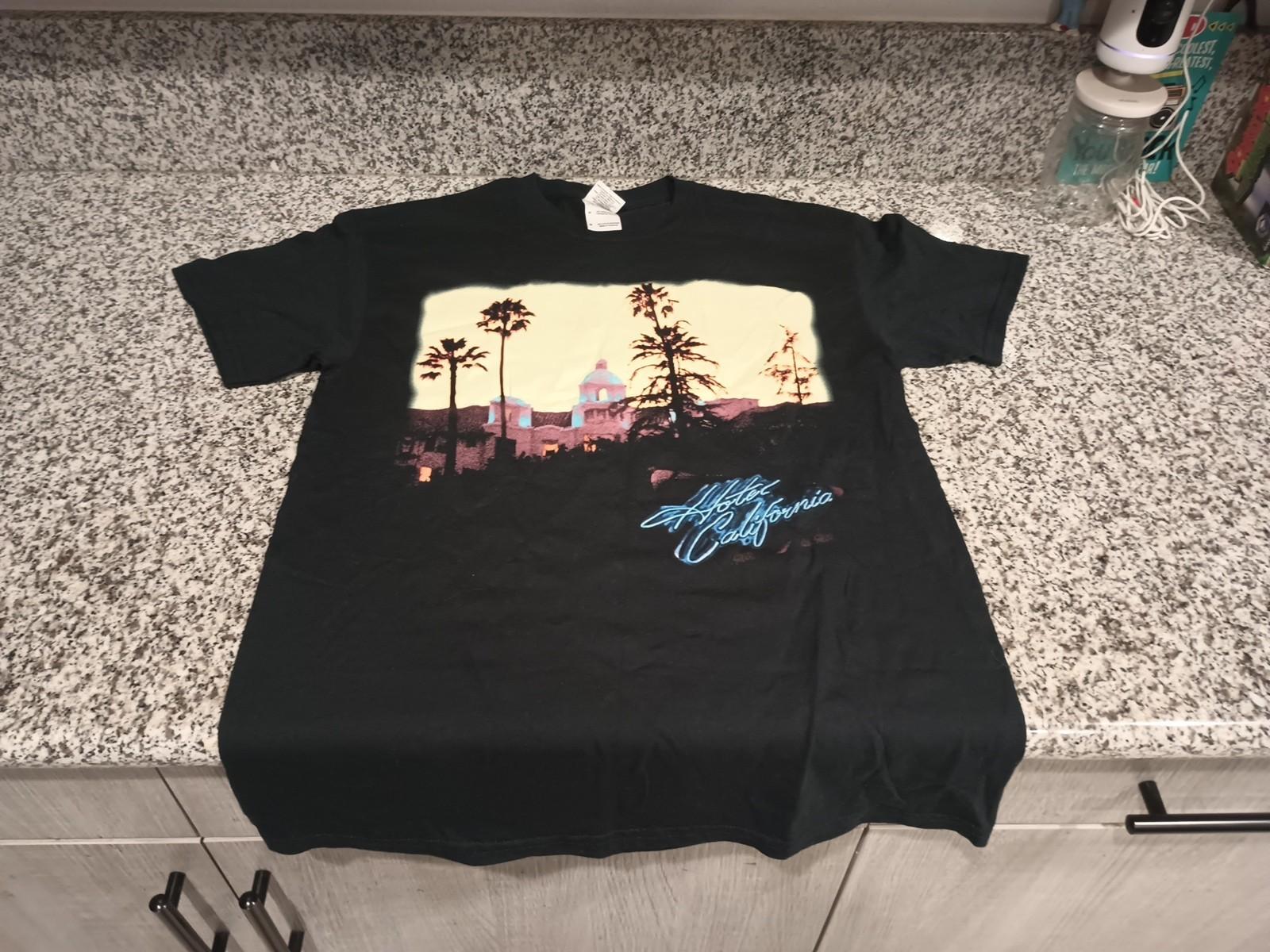 Eagles Hotel California 2014 Tour T-Shirt Medium Black XXL