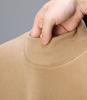 Men's Double-Sided Long-Sleeve Slim-Fit De-Rong Sweatshirt, Round Neck, Warm for Autumn and Winter
