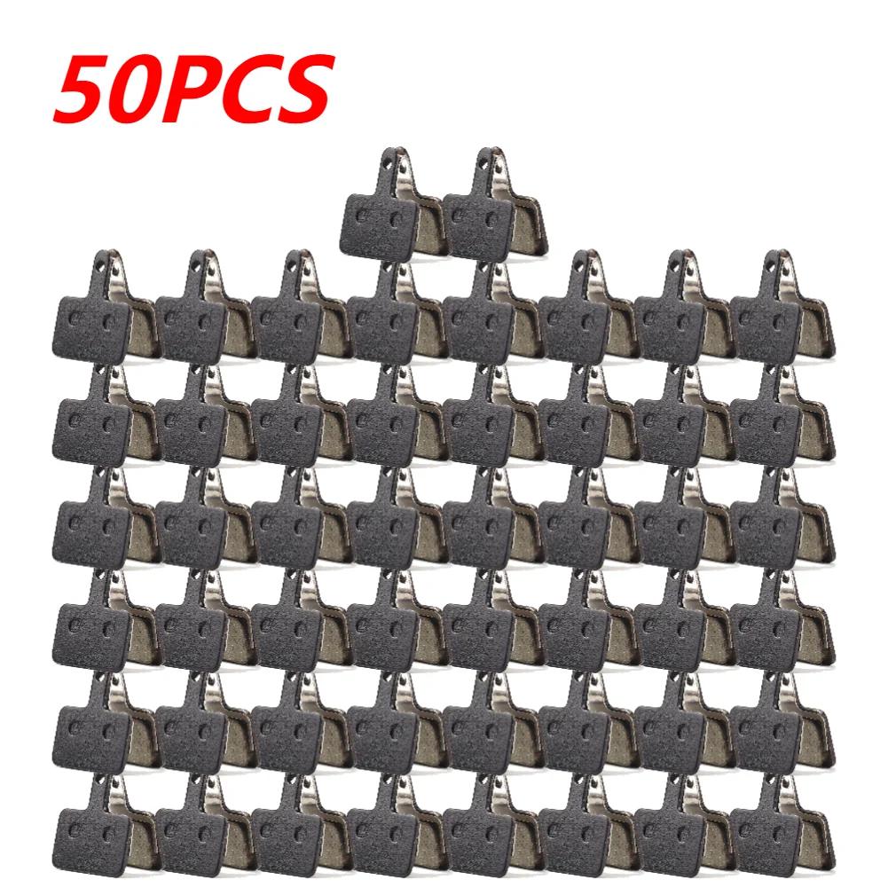 5-50PCS MTB Road Bicycle Disc Brake Pads for SHIMANO M375 M445 M446 B01S MT200 M400 MT500 M315 Resin Semi-Metallic Cycling Part