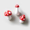Harz Magnetischer Aufkleber Cartoon 3D Roter Pilz Kühlschrankaufkleber Kreativ