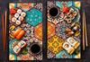 Tagliere in Vetro 2X 30X52 Mosaico
