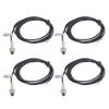 4 Sets 8mm Proximity Sensor Inductive Proximity Switch NPN 2 Wire NC Contact 6?36VDC 2mm Detection
