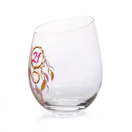 Tallulah Dream Stemless Glass (21st Birthday)