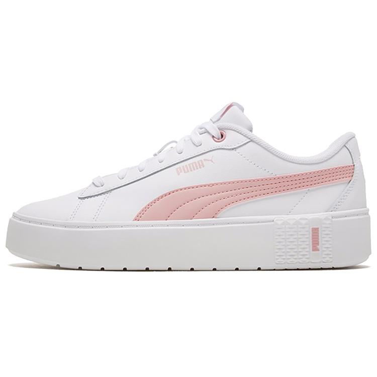 (WMNS) PUMA Smash Platform V2 L  White Bridal Rose  Women s 373035-05 EU 35.5