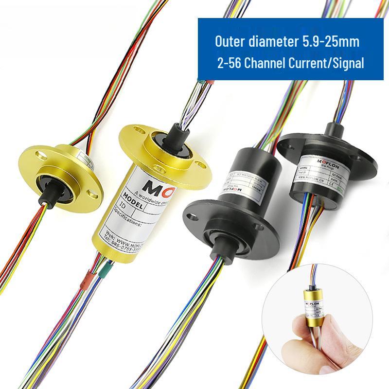 Miniature Slip Ring: 360° Rotating Conductive Connector