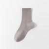 "Premium Men's Antibacterial Cotton Socks - Boneless, Sweat-Absorbent, Mid-Tube Sports Style for Spring & Autumn"