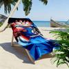 Dragon Ball Print Beach Towel, Large Soft Quick Dry Towel for Beach Camping Swimming