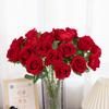 Artificial Rose, Single Hand Feel Velvet Rose, Waterfall Flower Wall, Home and Wedding Decoration Arrangement, Artificial Flower