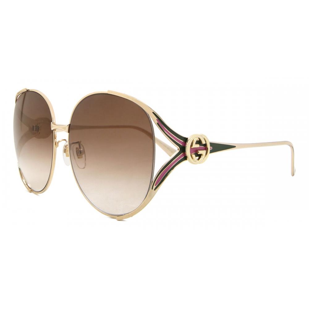 Gucci Gg0225s 007 Women Sunglasses