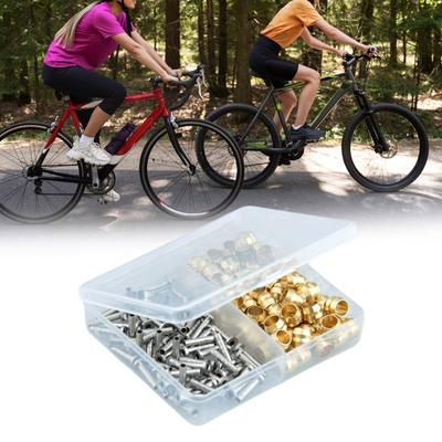 Bicycles Oil Needle Bicycles Olive Heads Hydraulic Disc Brake Olive Needle Sleeve for Oil Needle Olive Heads Olive Set