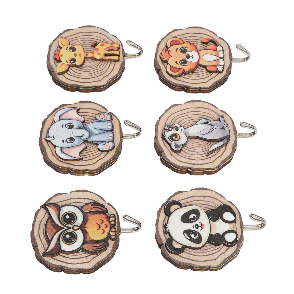 Children Cartoon Clothes Hook No Drilling Lovely Self Adhesive Kids Cartoon Clothes Hook for Coat