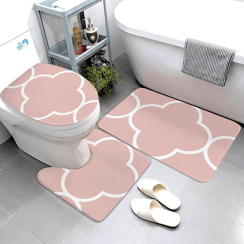 Anti-slip Bath Mat Bathroom Small Rug Shower Mat Nordic Foot Mat Entrance Door Kitchen Mat Balcony Room Mat Bathtub Toilet Rug