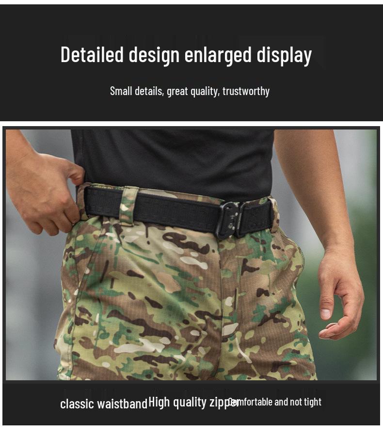 Winter Tactical Men's Camouflage Pants - Warm, Waterproof, Windproof, Wear-Resistant, Straight Leg Cotton Assault Pants