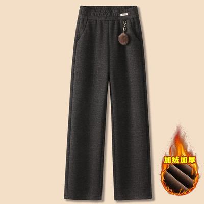 Damen Herbst- und Winter-Spleißhose im neuen Stil, elastisch, hohe Taille, Tasche, locker, lässig