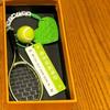PVC Funny Tennis Ornament Creative Women Bag Charm Fashion Badminton Keychain  Couple