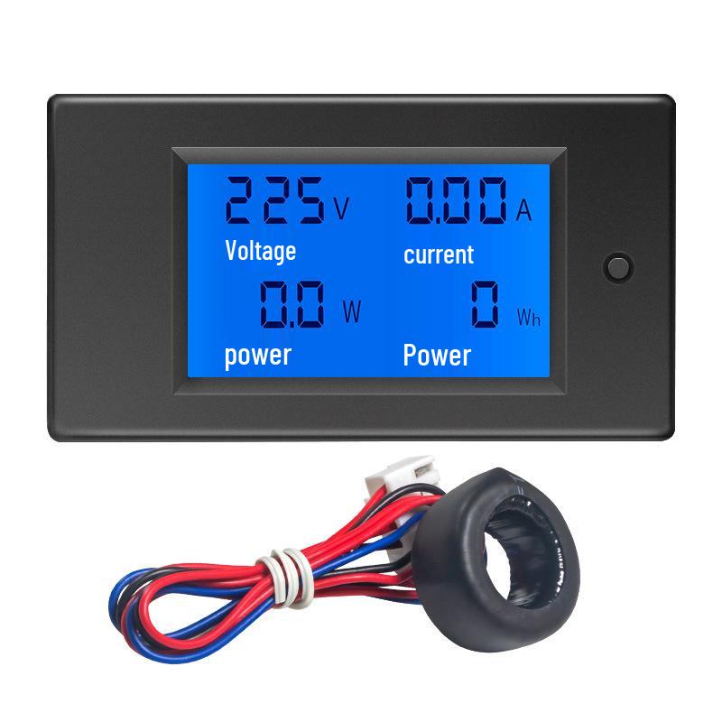 Peacefair AC Digital Multifunction Power Meter: Voltage, Current, Watt, and Electricity Measurement.