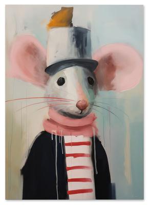 Poster infantil ratinho rato