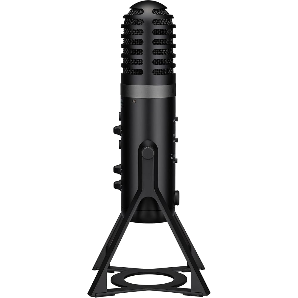 Yamaha YAMAHA live streaming microphone with microphone integrated USB microphone black AG01 B