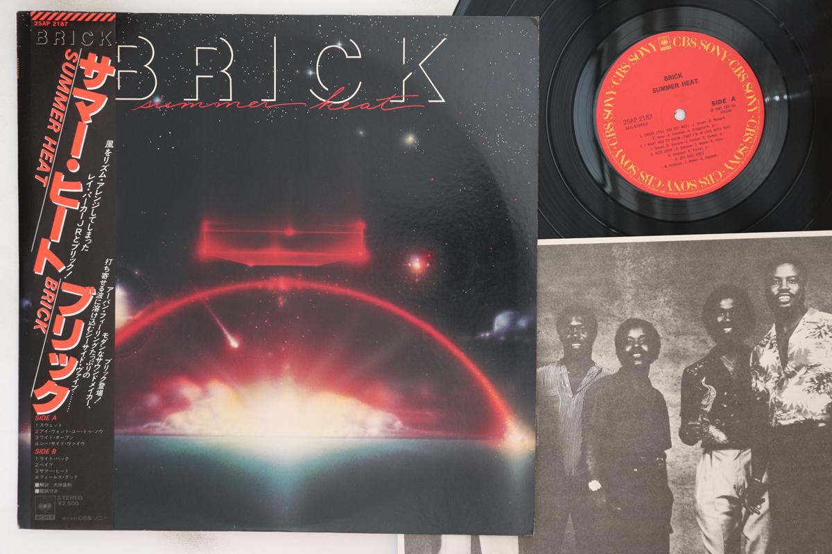 

LP Record BRICK - Summer Heat 25AP2187 CBS SONY 1981 Japan Obi Soul/Funk Used