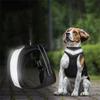 Fashion Dogs Harness Leash Adjustable Length Pet Chest Back LED Dog Vest with Sturdy Buckle for Pet Outdoor Walking