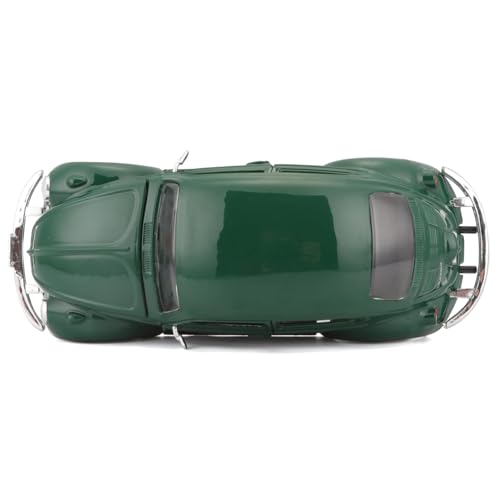 Maisto 1/24 Scale Diecast Volkswagen Beetle 1973 Green, Finished Model, 31926 GN